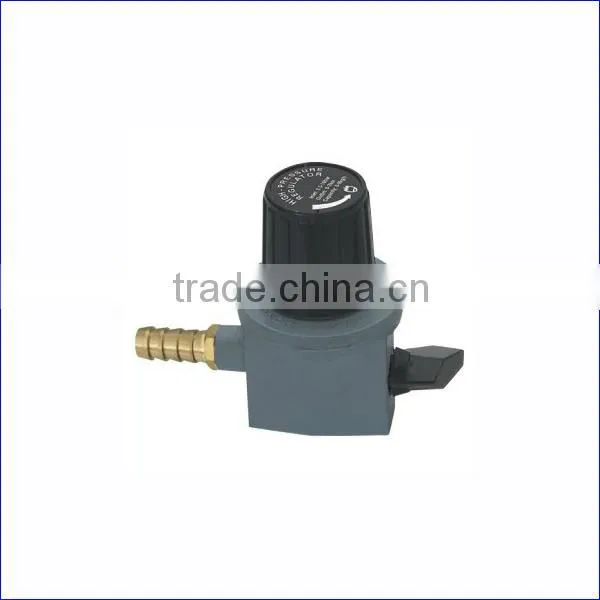 High Quality LPG Safety Regulator, Zinc Alloy Gas Valve with Child Lock Switch