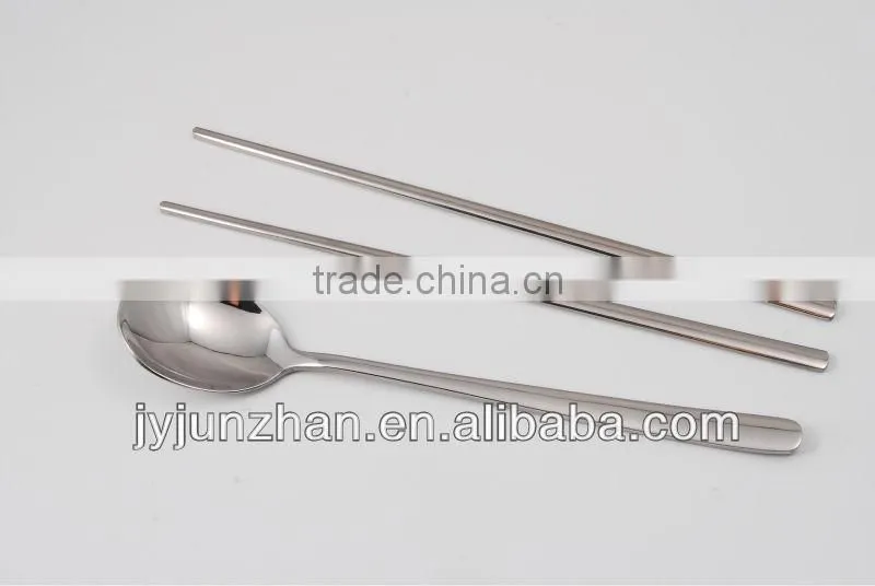 Stainless steel 410 Korean spoon with perfect polishing and nice design handle