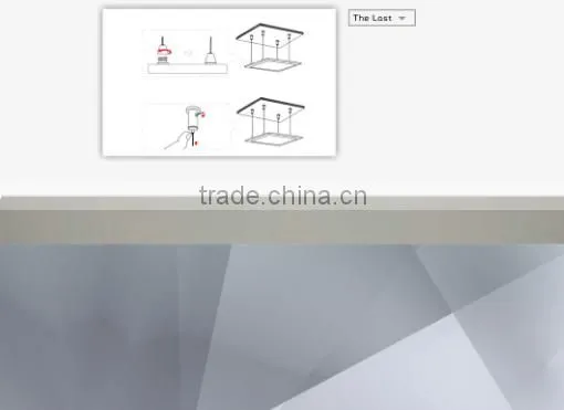Factory Price 24 W Dimmable Led Panel Light 300*600 mm With 5 warranty