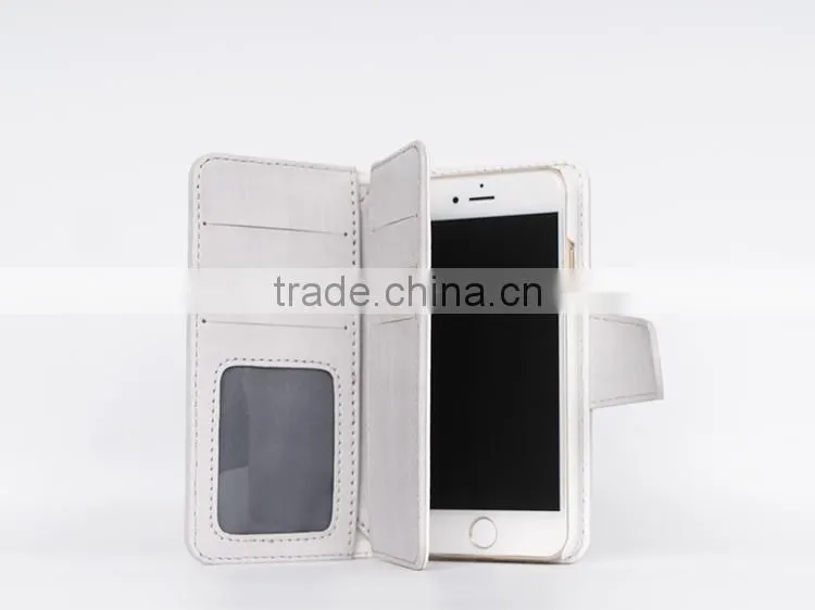 5.5 inch mobile phone flip leather case for iphone6 plus