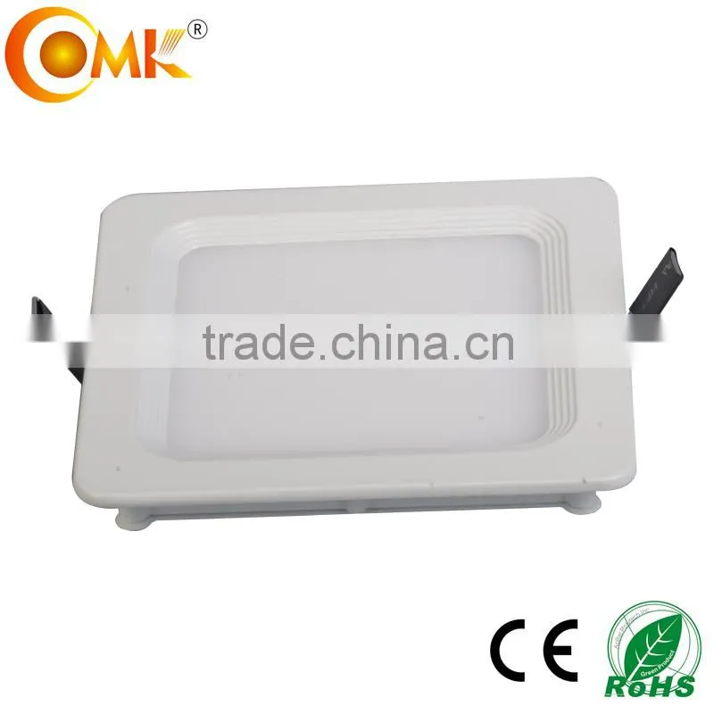 12W Square LED Glass panel light OEM