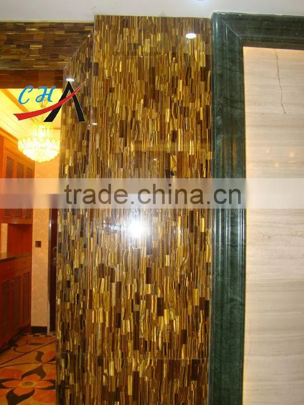 tiger eye tile gemstone mosaic tiles