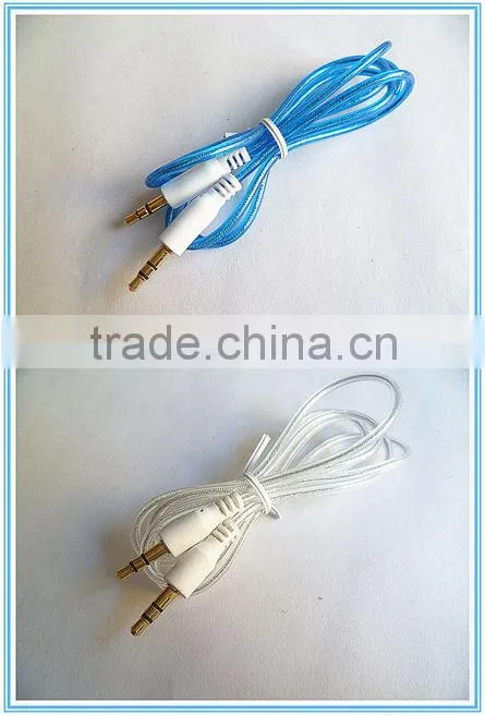 crystal cable for audio