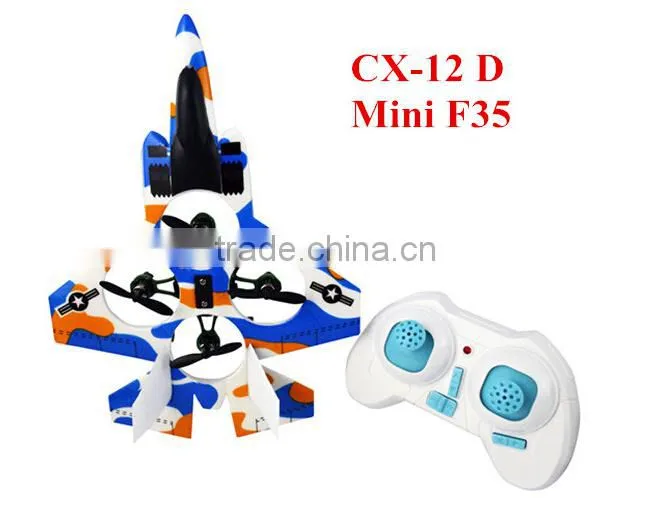 CX-12 f15 rc plane wholesale RC airplane with light