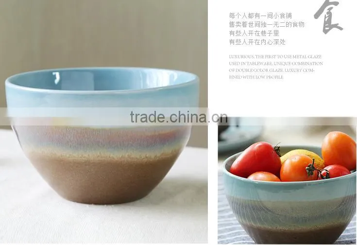 Contracted creative western dish bowl covered 012