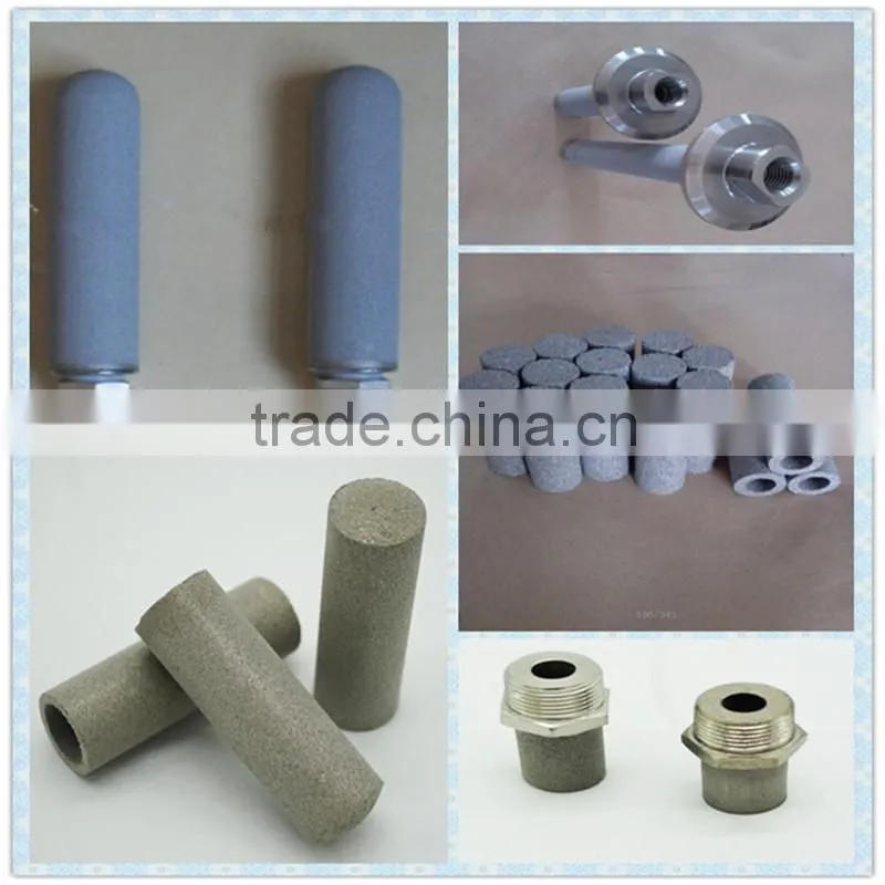 TA1 Titanium Sintered Porous Metal Filters Material gas Applications