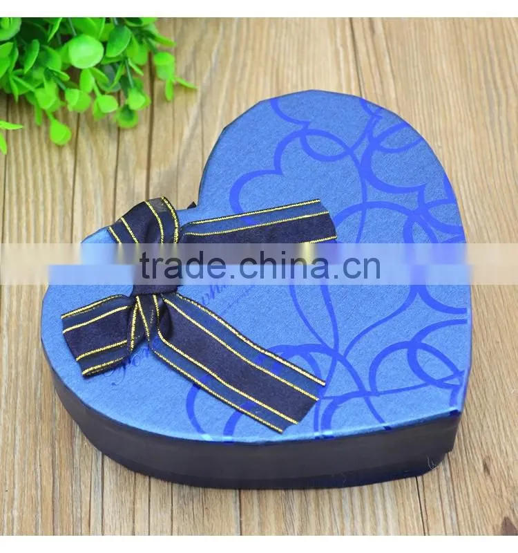2016 fashion heart shape chocolate gift box