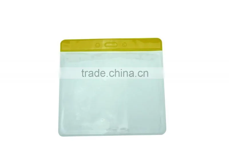 Clear PVC ID Card Working Card Badge Holder