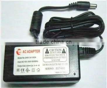 24W Non Waterproof Plastic LED Power Supply