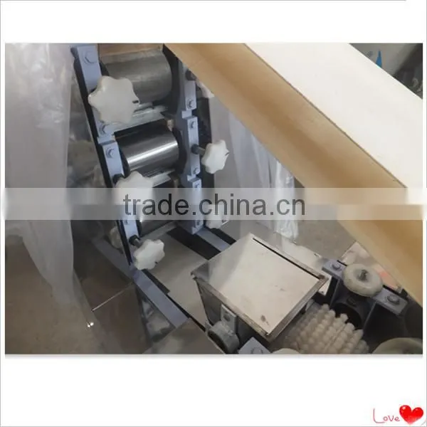Food factory use samosa dumpling wrapper skin machine/pelmeni wrapper machine
