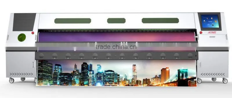 F12 solvent printer/ 12 pcs SPT printhead indoor outdoo printer (3.2m )