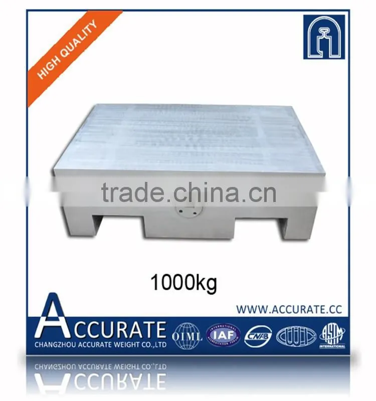 weight class M1, 1000kg cast iron weight, heavy capacity test weight