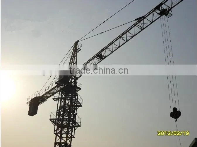 QTZ5016 Model Topkit Tower crane 3t Tower Crane Top slewing cranes