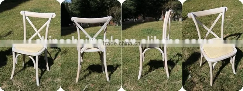 New Design Beech Wood Strong Cross Back Chair