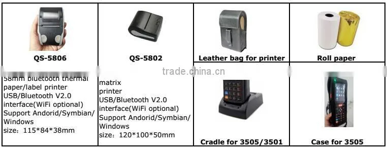58mm Mini Mobile bluetooth receipt printer cheap bluetooth thermal printer mini portable bluetooth mobile printer