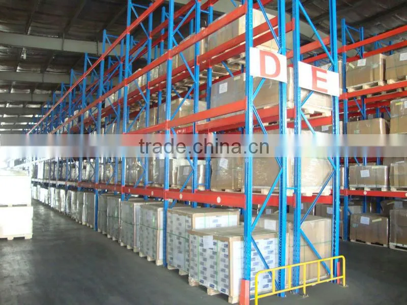 Factory custom upright beam of steel pallet rack for sale