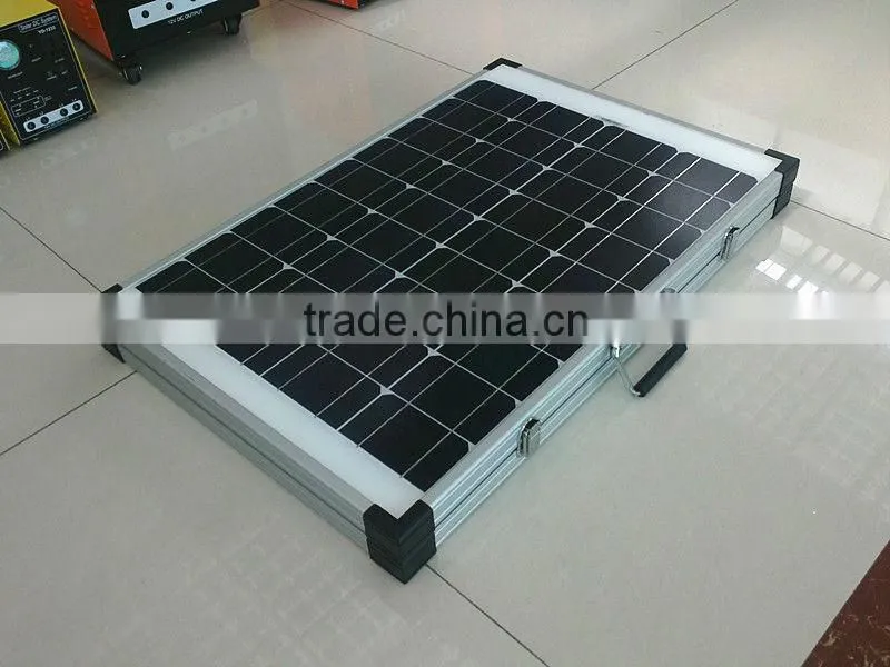 Best Selling portable 120w folding solar panel kit
