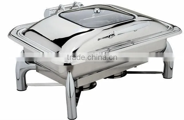 Luxury Stainless Steel Chafing Dish,Stainless Steel Electric Chafing Dish