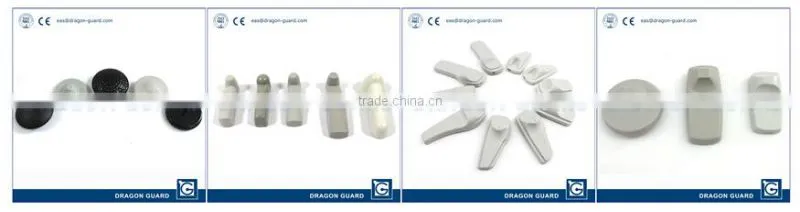 Anti-Theft Hard Tag EAS Security RF Garment Tags