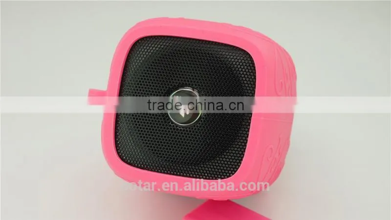 2015 Factory Top Sell Portable Waterproof Bluetooth Mini Shower Speaker
