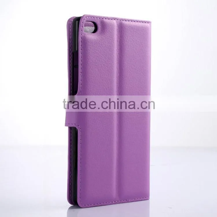 Hot Selling Leather Mobile Phone Case For Huawei P8 Lite Leather Case
