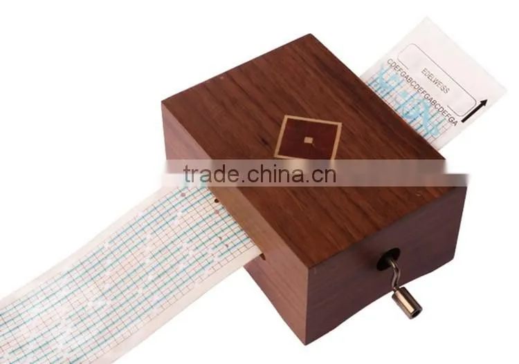 DIY Custom Wooden Hand Crank Music Box