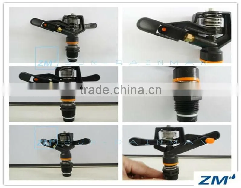 1/2"Full Circle Agriculture Irrigation Plastic Impact Sprinklers