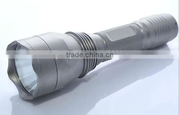 cree aluminum rechargeable q5 led flashlight