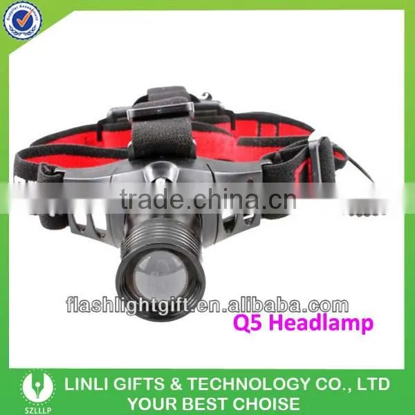 Cree Led Zoom AAA Or 18650 Headlight