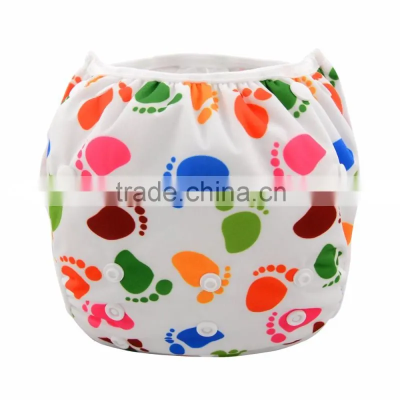 2016 Newest Alva Washable One Size Swimming Diapers for Baby Swim Pants