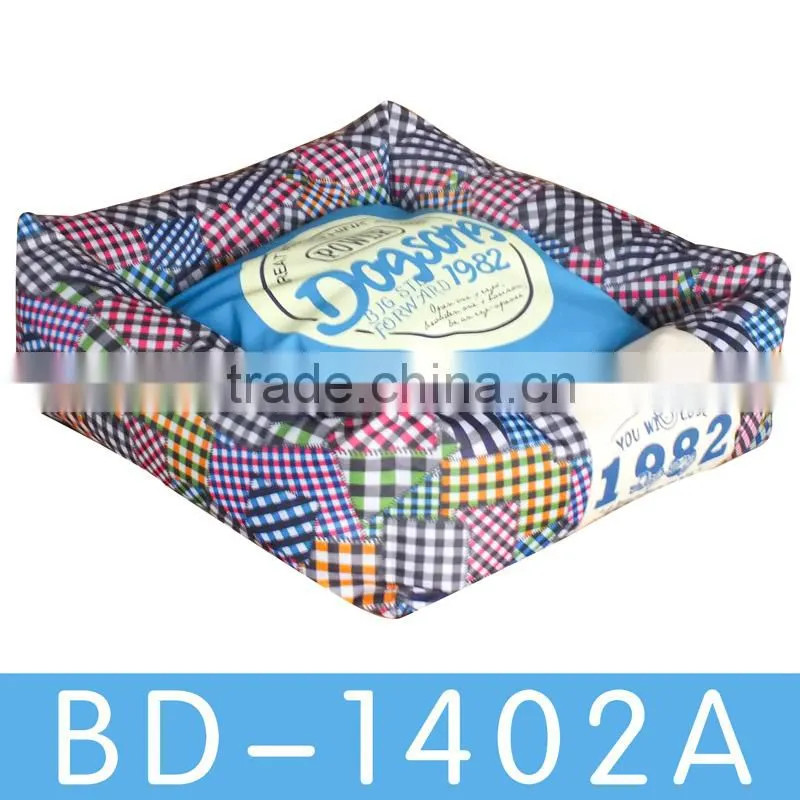 2015 new design memory foam dog bed made in china
