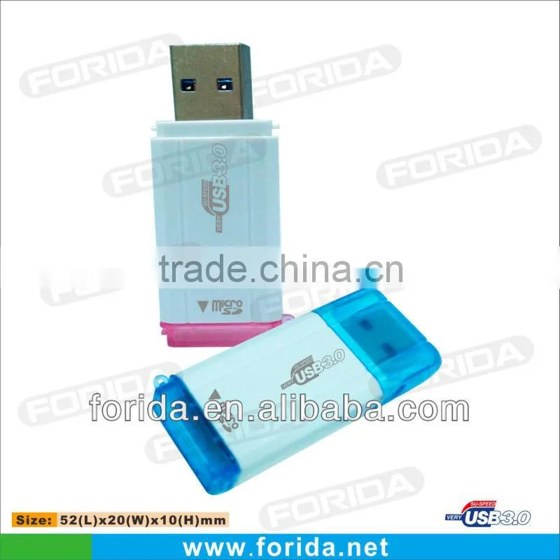 For Laptop Newest Style Micor SD/TF External usb 3.0 all in one card reader
