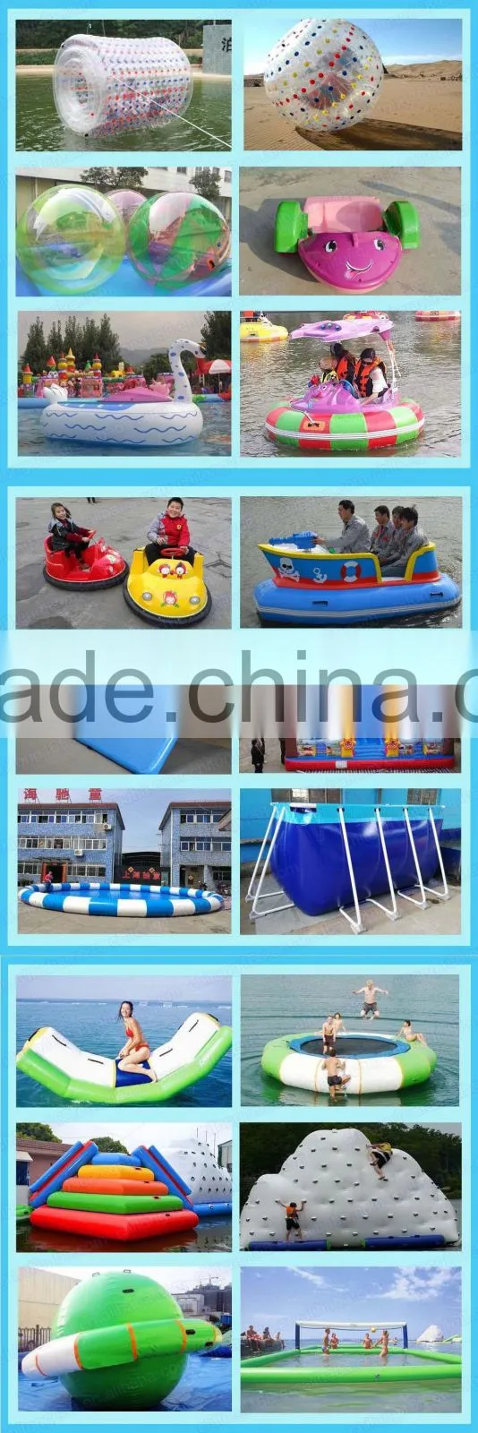 Colorful Inflatable Baby Pool Rental