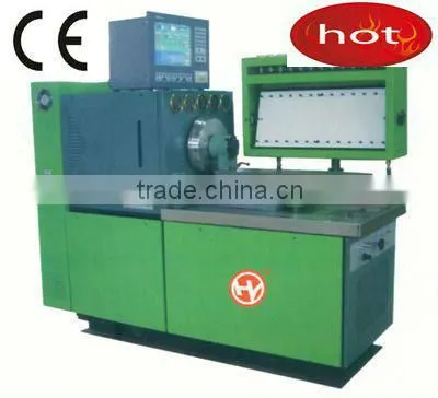 Testing 12-cylinder fuel injection pump,HY-NK fuel injection pump test bench