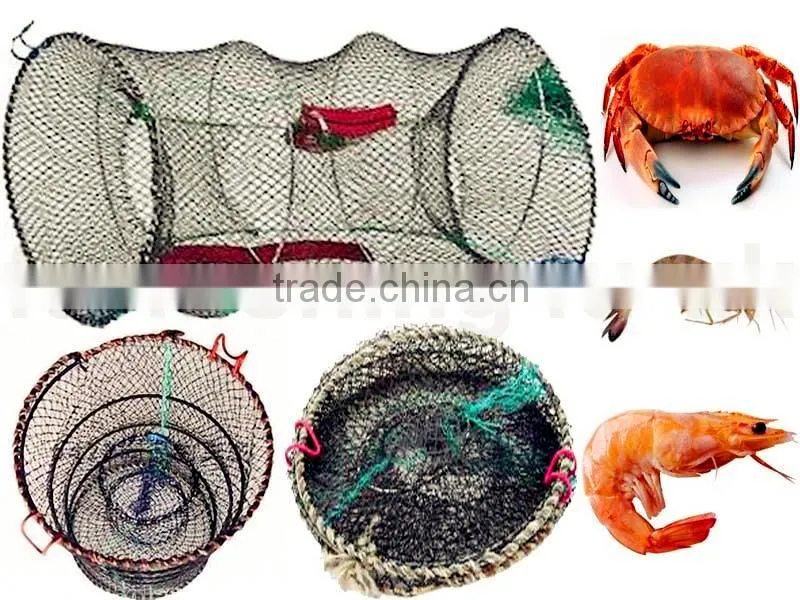 Deluxe Folding fish Shrimp Trap Cylinder