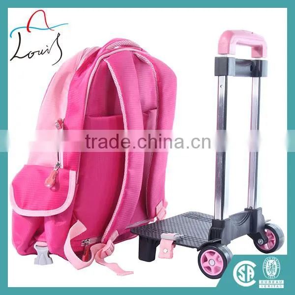 2014 cute school trolley bag