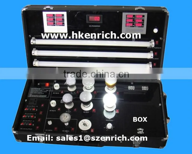 Multi-function LED Demo case,test bulb and tube