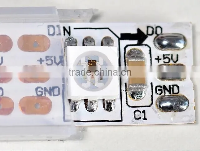 SMD5050 led light strip WS2811 WS2812 LED dream color strip tape,WS2812B 60 Pixel 5050 RGB SMD DC5V