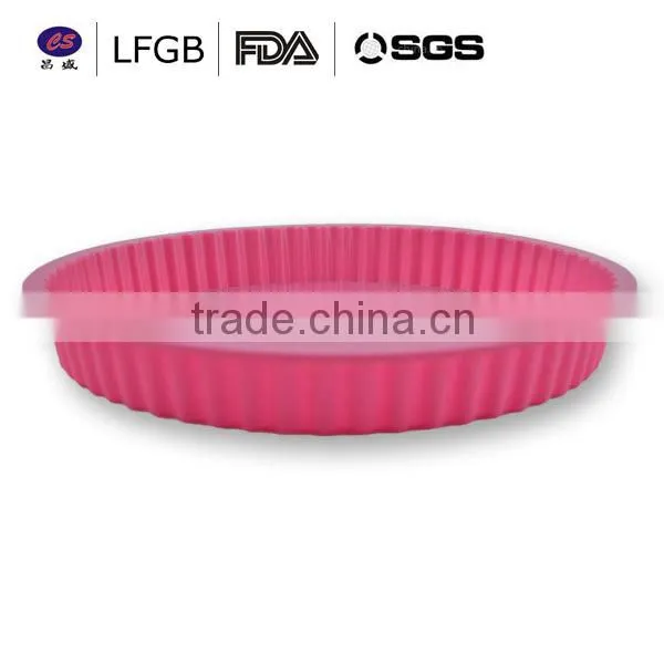 Hot sale !fashionable and high quality customized round shape silicone cake mould