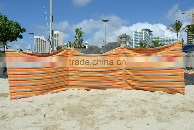 Oxford 7 wooden & steel pole high quality windbreak