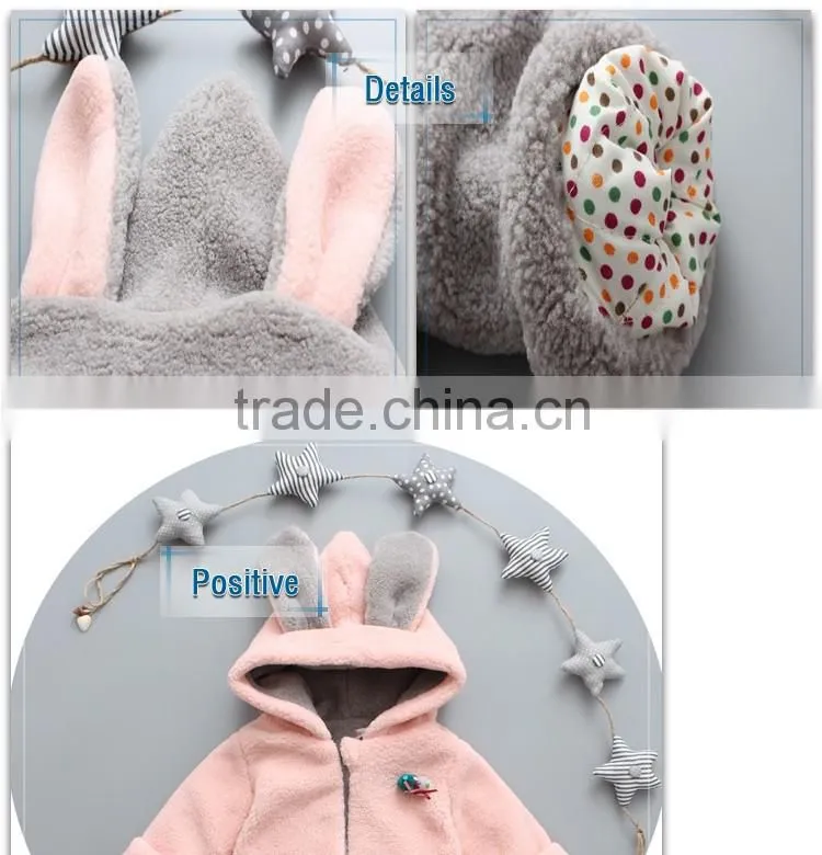 baby girls lamb fur hoodie coat jacket