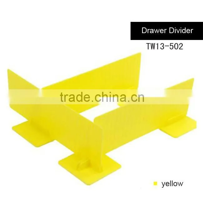 Fashion Design Plastic Adjustable Drawer Divider