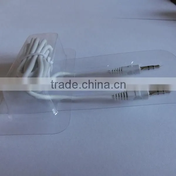 Male to male! car usb charger + 3.5mm aux audio cable