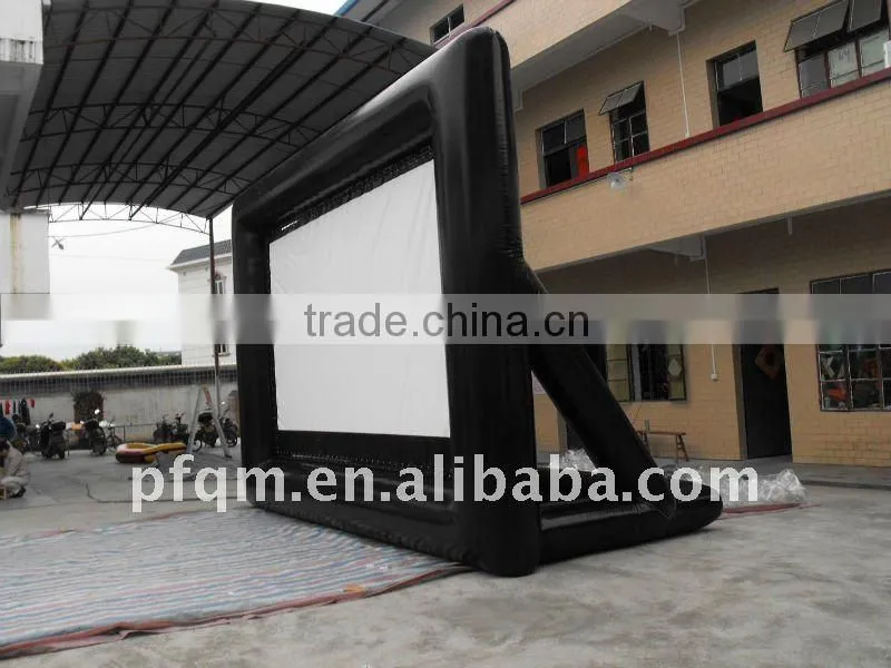 outdoor inflatable screen/inflatable projection screen