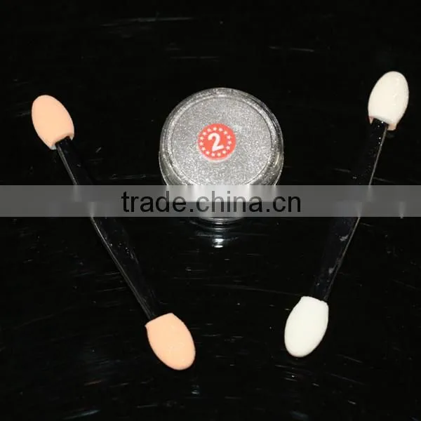 Hot new 12 colors nail mirror powder,fashion new nail pigment powder mirror effect