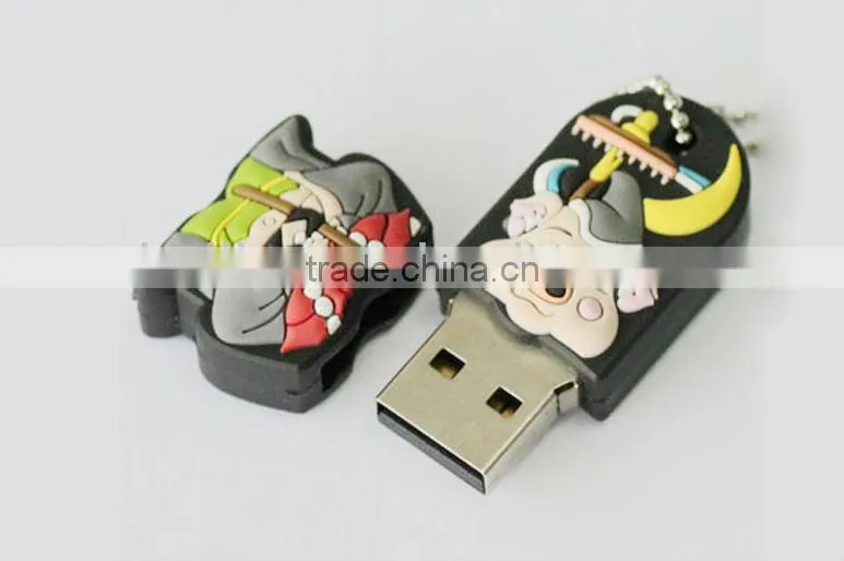 2013 the most funny Pigsy silicone USB cover for the novel Pilgrimage to the West