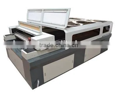 CO2 laser cutting bed with dust proof and smoke proof function