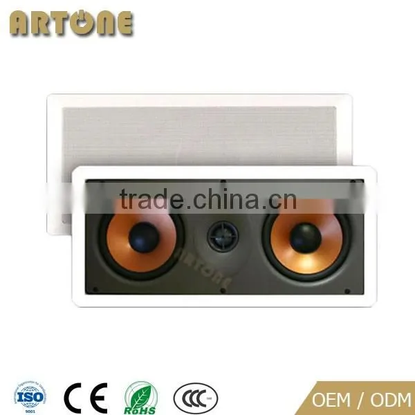 LCR-300 professional home audio 3-way hifi inwall speaker