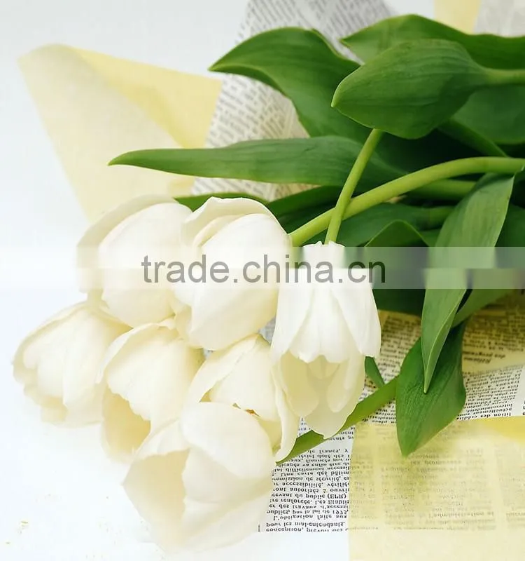 hot selling cut fresh flower white tulip bulbs to export