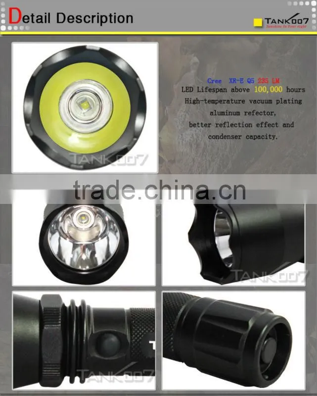 rechargeable fishing flashlight from China TANK007 TC29A